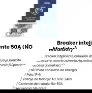 Breaker inteligente de 50A (No medidor). Nuevo - Img 49270668