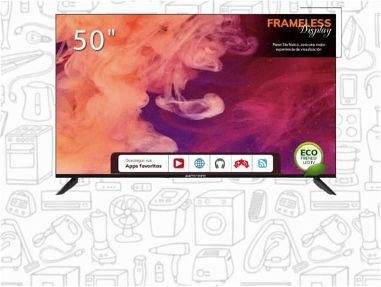 Televisores smart tv ultra HD 4K con dos mandos y soporte para la pared incluidos el mejor precio con transporte incluid - Img main-image
