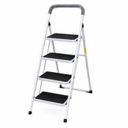 ESCALERA DOMÉSTICA PLEGABLE DE 4 NIVELES CON MANIJA ACOLCHADA - Img 55997940