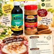 Esencia natural de Vainilla 500ml( medio litro) 5 USD, canela molida 170g 10 USD - Img 56181823