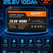 Batería LiFePO4 25.6V 100ah. emilivariedad 💯 - Img 56888583