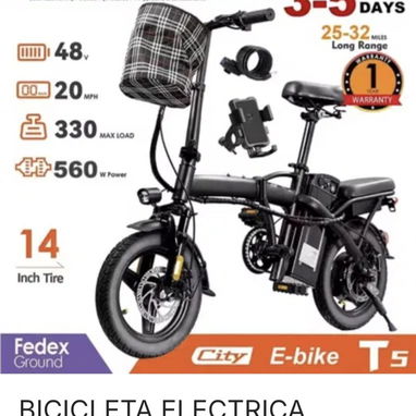 Bicicleta electrica T5 - Img 121035467