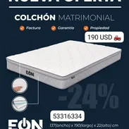 Colchón matrimonial marca Eón - Img 54821710