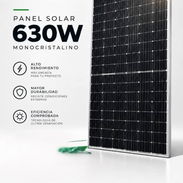 Panel solar SUN bifacial monocristalino de 630w Buena oferta - Img 57483993