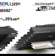 🔺Impresora EPSON L1250🔸250 usd 🔹Sellada - Img 46460299