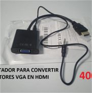 CONVERTIDOR  DE VGA PARA HDMI - Img 44686727