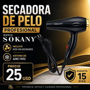 Secadora de cabello marca sokany - Img 57706437