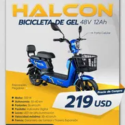BICICLETA A GEL 48V 12AH HALCON - Img 55824255