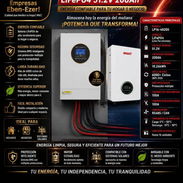 Inversor de 6.2 kilos (110v-220v)+ batería de 10 kilos - Img 57833259