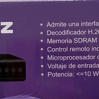 Caja receptora de canales para Tv en hd - Img 121286681
