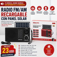 Radio Portátil Recargable - Img 55908844