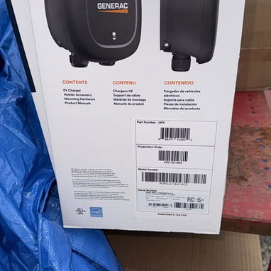 Generac EV Charger Level 2 Plus 48A - 3/4