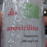 Amoxicilina en suspensión 500mg, frasco con polvo para preparar 75ml - Img 46071884