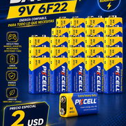 Pilas 9V Pila 9v Batería 9V - Img 57021133