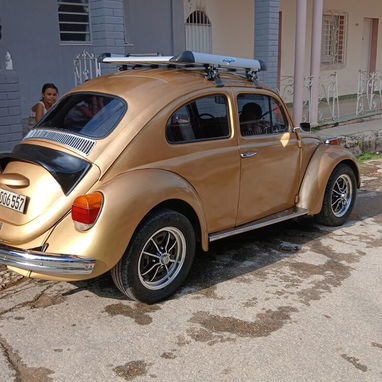 Vebdo VW escarabajo en perfecto estado chapistiado, y pintado - 3/8