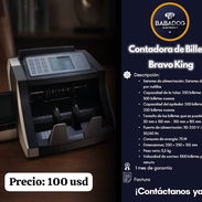 Contadora de Billetes Bravo King (Nueva / 1000 b-min / Factura y Garantía) + Envío incluido!! - Img 55088910