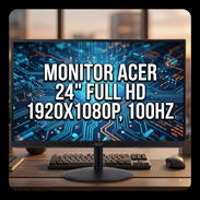COMPRA EL EXCELENTE MONITOR ACER DE 24 PULGADAS MODELO V247Y FULL HD, 100HZ CON PANTALLA IPS SELLADO EN SU CAJA - Img 56763895