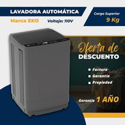 🎁 OFERTA 🎁 POR SOLO 💵 280 💵 NUESTRA LAVADORA AUTOMATICA EKO 9KG. MENSAJERIA CON FACTURA Y GARANTIA. TLF 54833699 - Img 51905488