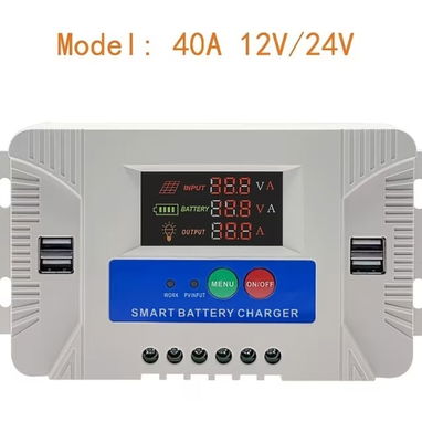 Ganga!!! Controlador de carga. Regulador de carga solar apto para Litio - 2/4