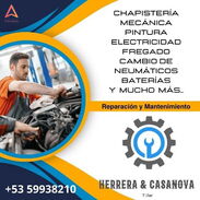 Mipyme Herrera & Casanova S.R.L. Taller para vehículos. Chapistería, mecánica, pintura, fregado - Img 45065687