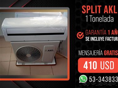 Split AKL, 1 tonelada, Factura, garantía y Mensajería Gratis (La Habana) - Img main-image-45721992