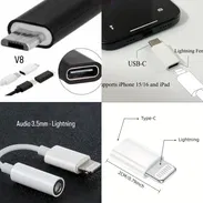 Variedad de adaptadores para Android y iPhone - Img 53601135