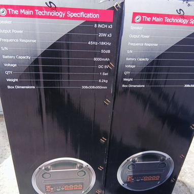 BOCINAS SPEAKER RECARGABLE,, SING -E - Img 123343219