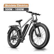 💥🔋 Bicicleta Eléctrica Funhang – 500W (Pico 1000W) / 48V 13Ah / 26"x4" Fat Tire / Gris 💵 900 USD - Img 56739898