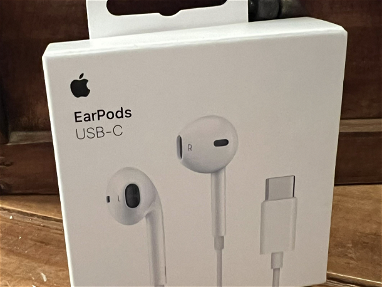 Auriculares Apple EarPods AUDIFONOS  USB-C, auriculares con cable, auriculares  para iPhone 15 [ver fotos originales ] - Img 67438823