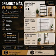 🔥 ESTANTERÍAS RESISTENTES | PRECIOS ESPECIALES POR CANTIDAD 🔥 - Img 56774582