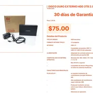 Estructura anti-vibración tiene este Disco duro externo HDD 3TB estable VPT#-0113 - Img 55665573