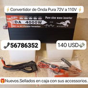Convertidores de corriente 72V-110V de onda pura - Img 56904453
