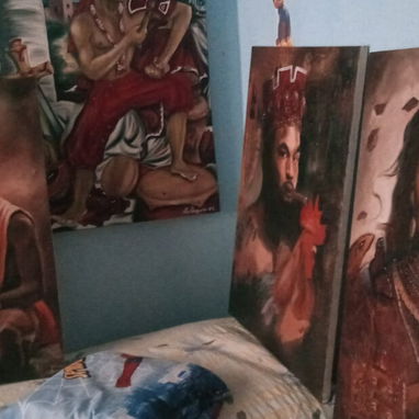 CUADROS POR ENCARGO de ORISHAS Y EGGUN. - 5/5