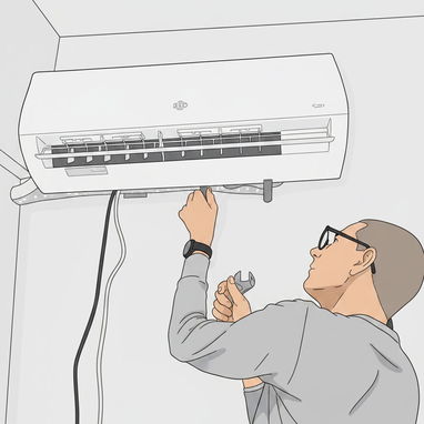 SPLIT Recarga de refrigerante R22 y 410,otras reparaciones menores,defectación,montaje,mantenimiento,desmontaje 52966031 - 3/5