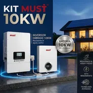Inversor trifásico must de 10kw con batería de 10kw - Img 56828963