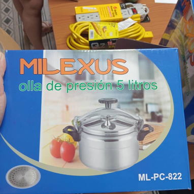 OLLA DE PRESIÓN DE ROSCA 5L MILEXUS, ENTREGA DE FACTURA, VARIEDAD DE ÚTILES DEL HOGAR, CELULARES Y ACCESORIOS, ETC - Img 116977504