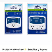 Protector de voltaje triple nuevos en caja - Img 56894697
