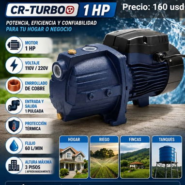 Bombas de agua periféricas, centrífugas y autocebantes (ladrón de agua), presurizadoras - Img 124153115