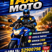 Se hacen mensajerías y se brinda servicio de taxi - Img 57094694