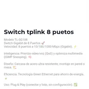 Switch tplink 8 puetos - Img 55644953