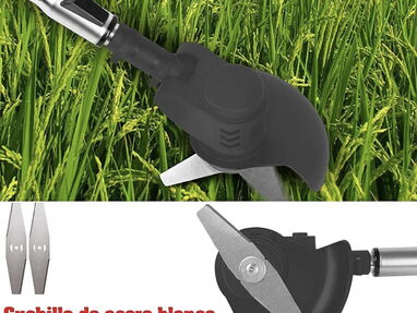 Chapeadora corta césped potente incluye 2 Baterias de 42v +cuchillas de Respuesto50077831 - Img main-image