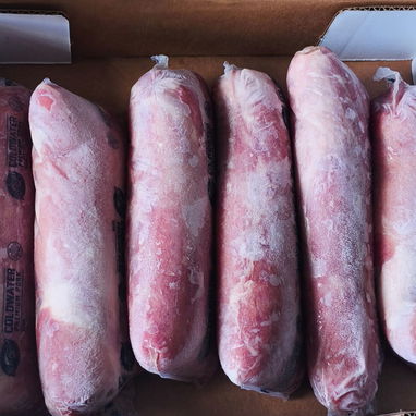 Solomillo de cerdo importado natural, peso aproximado3 libras.Corte de cerdo ( pierna) con adobo, sin hueso, ni grasa, - 2/5