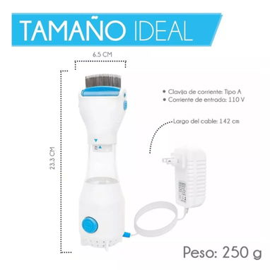 Aspiradora electrica para piojos y liendras. Tiene una sola vez de uso . Tiene todos sus accesorios. Soy de playa Mirama - 2/3