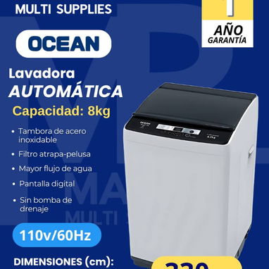 Lavadora automática OCEAN. 🍀 - Img 122942875
