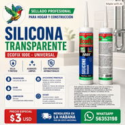 SILICONA TRANSPARENTE 280 ML - Img 57152397