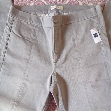Pantalon Jeans elastizado gris p/ hombre talla 32 marca GAP - Img 89863634