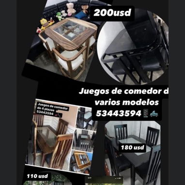 Se venden mobiliarios disponibles nuevos y garantizados para amueblar y embellecer su hogar - Img 123575262