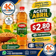 Contenedor de Aceite Abril (Pomos de 1 litro) - 2.80 USD - Img 58286961
