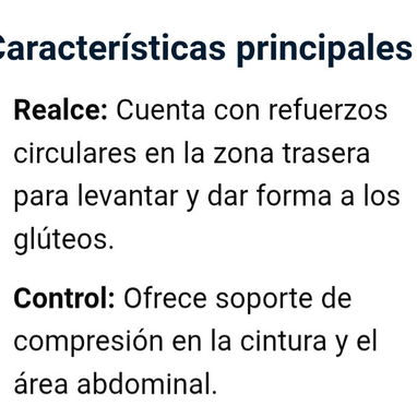 Faja colombiana levanta glúteos y reductora de abdomen S - 4/4
