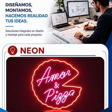 Cajas luminicas, carteles neon, letras a relieve - Img 124461627